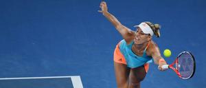 Da ging nicht viel. Angelique Kerber ist in Melbourne raus.