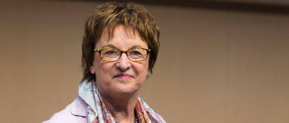 Die Frau für den Übergang: Brigitte Zypries (SPD), Parlamentarische Staatssekretärin beim Bundesminister für Wirtschaft und Energie, wird jetzt Chefin.