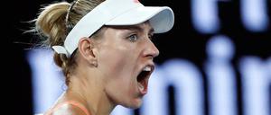 Angelique Kerber muss erkennen, dass nicht immer nur bergauf gehen kann.