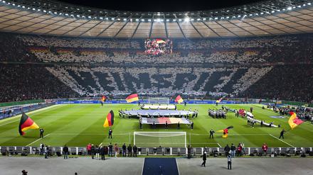 Geht doch. Volles Olympiastadion.