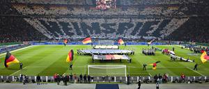 Geht doch. Volles Olympiastadion.
