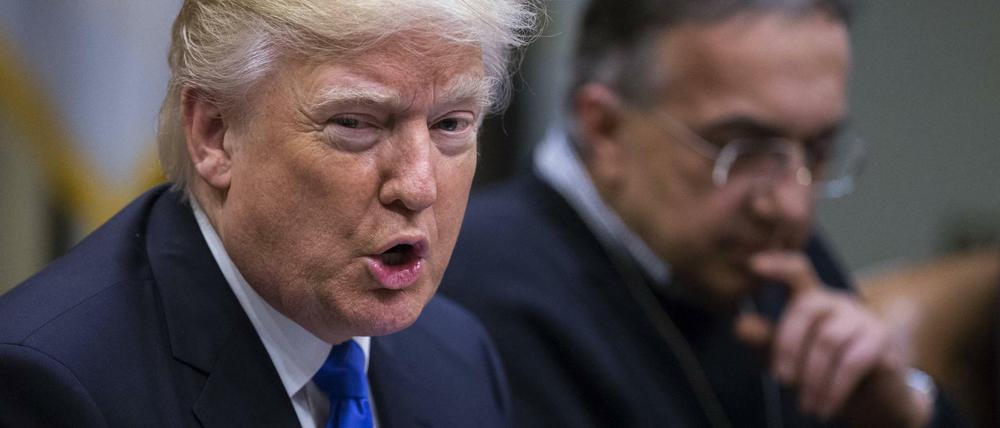 Donald Trump, Präsident der USA.
