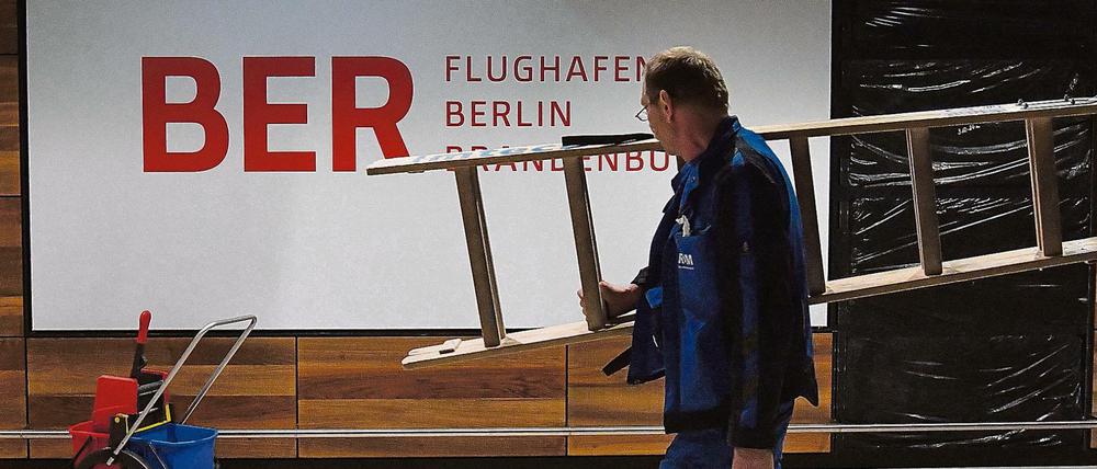 Wohin jetzt mit der Leiter? Auch egal? Vermutlich.