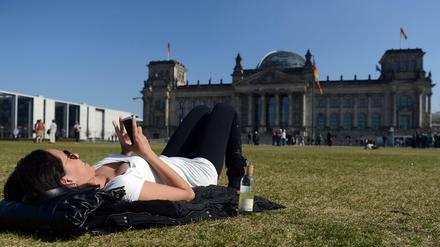 #reichstag - der Journalist Tin Fischer und der Informatiker David Goldwich haben eine Hashtag-Karte für Berlin erstellt.