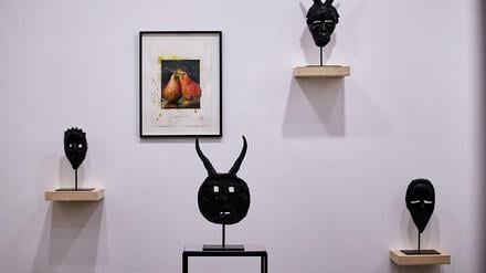 Lokales Schwergewicht der Kunstszene. Der Stand von Rodolphe Janssen auf der Brafa.
