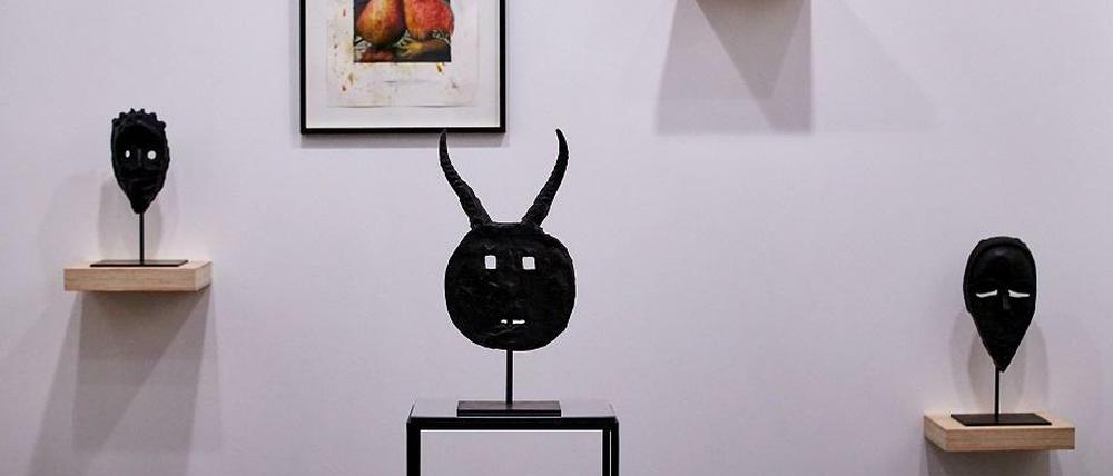 Lokales Schwergewicht der Kunstszene. Der Stand von Rodolphe Janssen auf der Brafa.