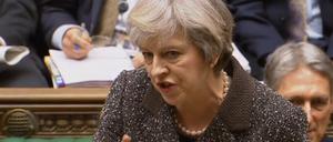 Die britische Premierministerin Theresa May kann im Parlament mit einer Mehrheit für das Brexit-Gesetz rechnen.