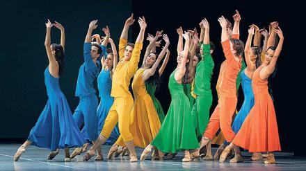 Szene aus „Daphnis et Chloé“ von Benjamin Millepied. 