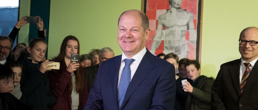 Hamburgs Erster Bürgermeister Olaf Scholz (SPD) ist in seiner Stadt sehr beliebt, seine Partei liegt in Umfragen gegenwärtig bei 48 Prozent.