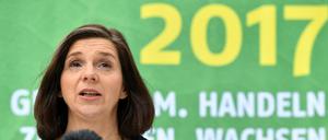 Katrin Göring-Eckardt reagierte etwas abschätzig auf die SPD-Nominierung von Martin Schulz zum Kanzlerkandidaten.