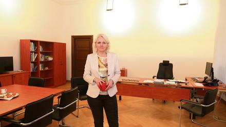 Regine Günther, 54, hat für die Grünen das neu gebildete Senatsressort für Umwelt, Verkehr und Klimaschutz übernommen.