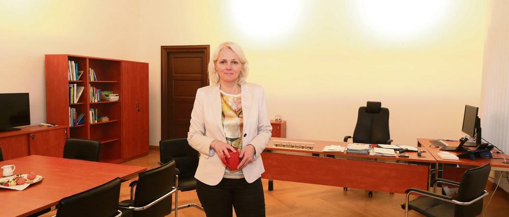 Regine Günther, 54, hat für die Grünen das neu gebildete Senatsressort für Umwelt, Verkehr und Klimaschutz übernommen.
