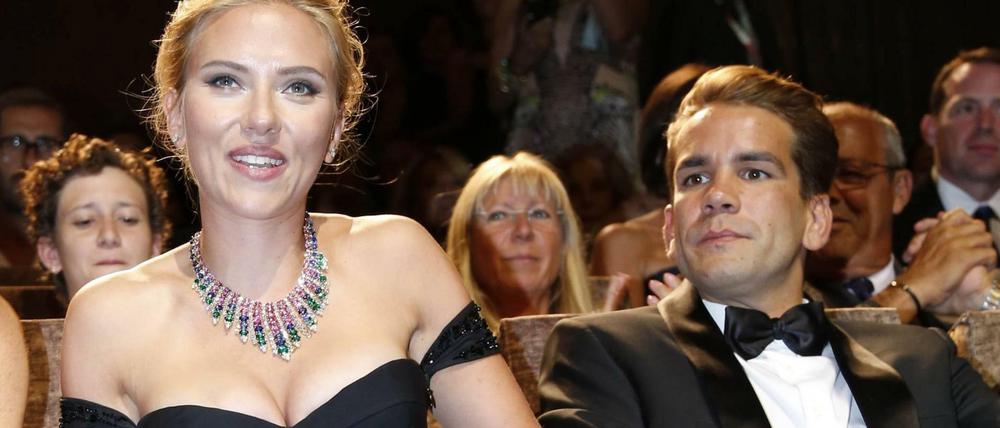 Scarlett Johansson lebt wohl schon seit Monaten getrennt von Ehemann Romain Dauriac (rechts). 
