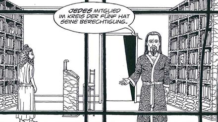 Harte Kontraste, harte Worte. Dietz zeigt und spricht aus, was Lovecraft so nie zu Papier gebracht hätte.