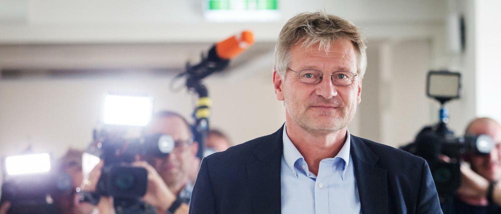 Jörg Meuthen, Bundesvorsitzender und Fraktionschef der AfD Stuttgarter Landtag.