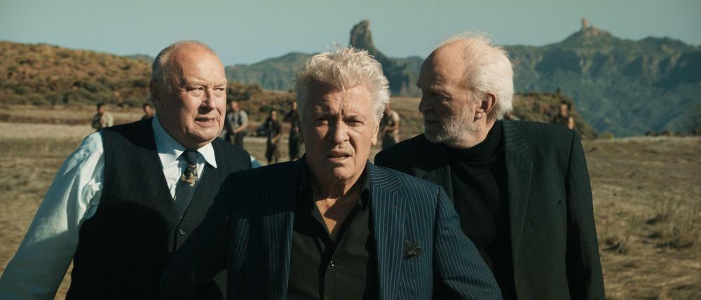 Drei der "Ossi Four": Locke (Thomas Thieme, links), Jochen Falk (Henry Hübchen, Mitte) und Jaecki (Michael Gwisdek).