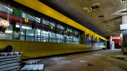 So sieht es im Januar 2017 im Innern der Post-Ruine aus. Die Bilder macht der Spandauer Fotograf Sascha Lisowski.