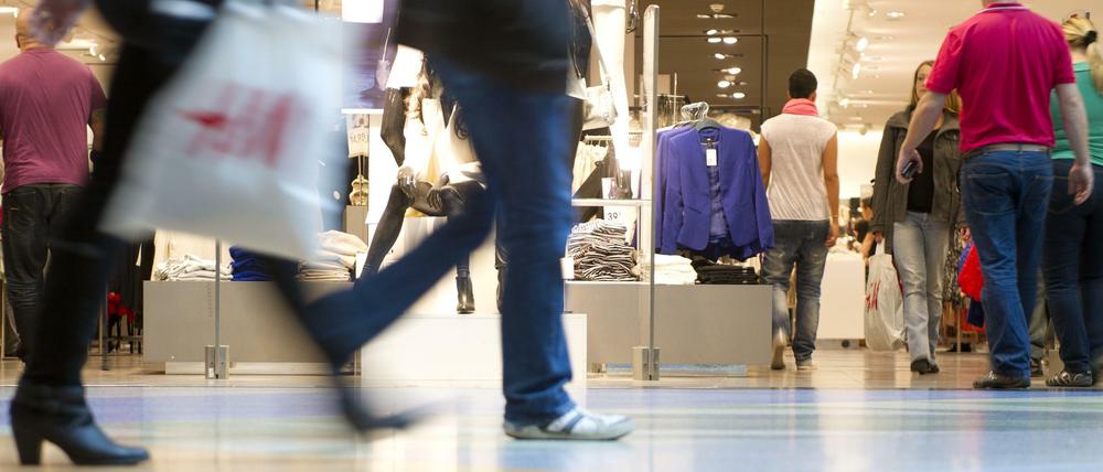 An diesem Sonntag haben in Berlin viele Geschäfte geöffnet. 