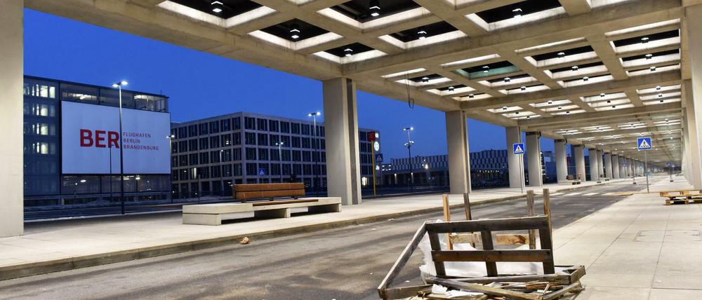 Der "Flughafen" im Januar.