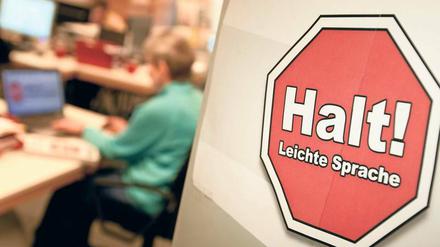 „Jürgen ist Alleinerbe“. Für Bundesbehörden sind Internet-Auftritte in Leichter Sprache inzwischen Pflicht. 