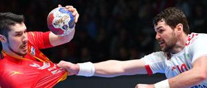 Der Kroate Jakov Gojun (rechts) ist noch im Turnier.