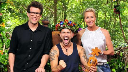 Das Dschungelcamp sichert auch im Jahr 2017 RTL den Quotensieg im Monat Januar. Auf dem Thron nimmt diesmal Marc Terenzi Platz, neben ihm die Moderatoren Daniel Hartwich und Sonja Zietlow. 