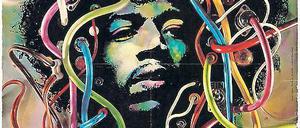 Klang als Bild. Günther Kieser macht Werbung für Jimi Hendrix. 