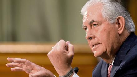 Der künftige Außenminister der USA, Rex Tillerson. 