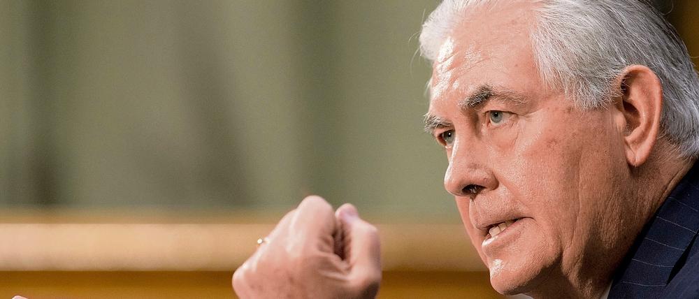 Der künftige Außenminister der USA, Rex Tillerson.