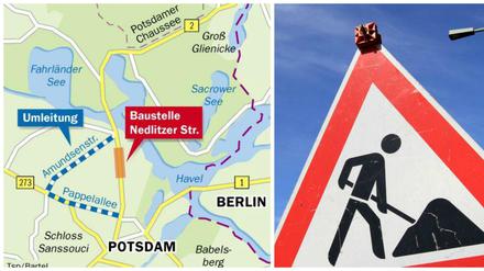 Wenn die neue Straßenbahn kommt, müssen die Autofahrer ausweichen.