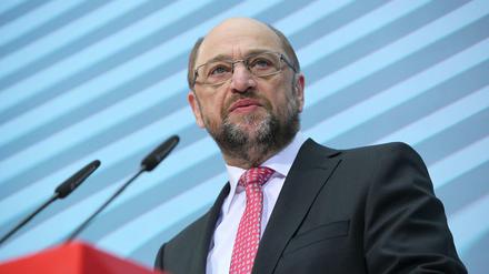 SPD-Kanzlerkandidat Martin Schulz.