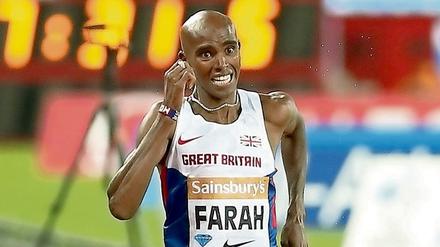 Mo Farah befürchtet, dass er nicht mehr zurück in seine Wahlheimat USA reisen darf.