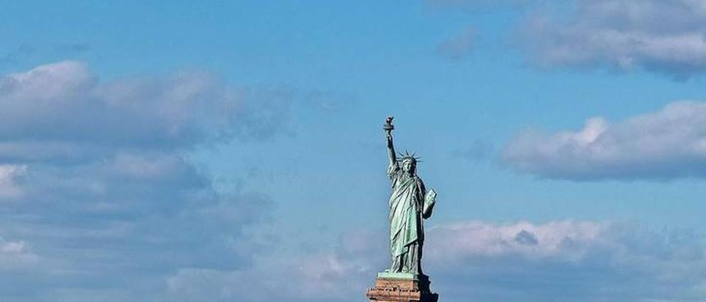 Ein Symbol verliert seine Kraft. Die New Yorker Freiheitsstatue. 