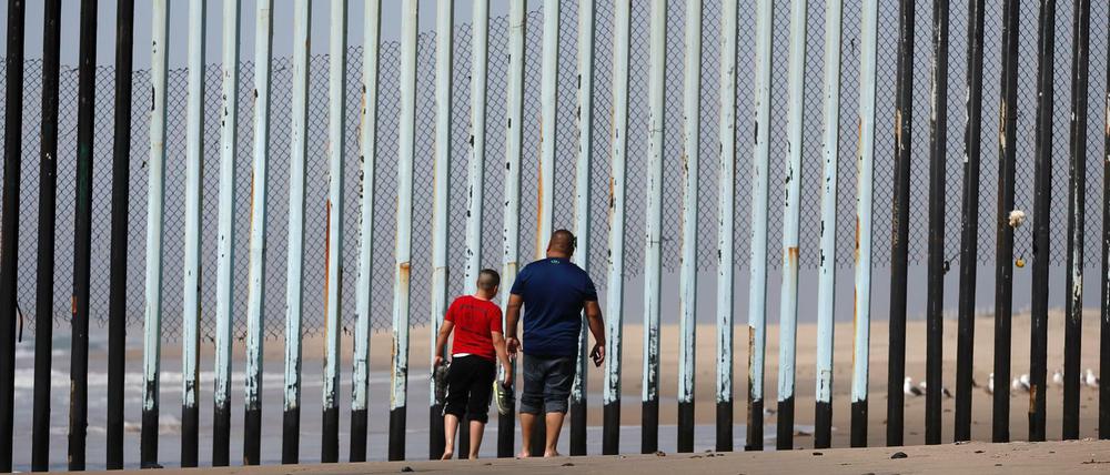 Außen vor: Der Grenzzaun zwischen USA und Mexiko