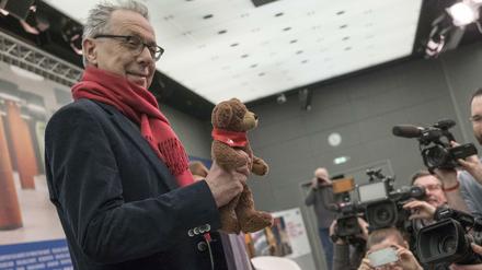 Berlinale-Direktor Dieter Kosslick während der Programmpressekonferenz zum Internationalen Filmfestival 2017.