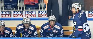 Mehr Verletzte als zuletzt Siege. Charles Linglet (rechts) will mit den Eisbären in die Play-offs.