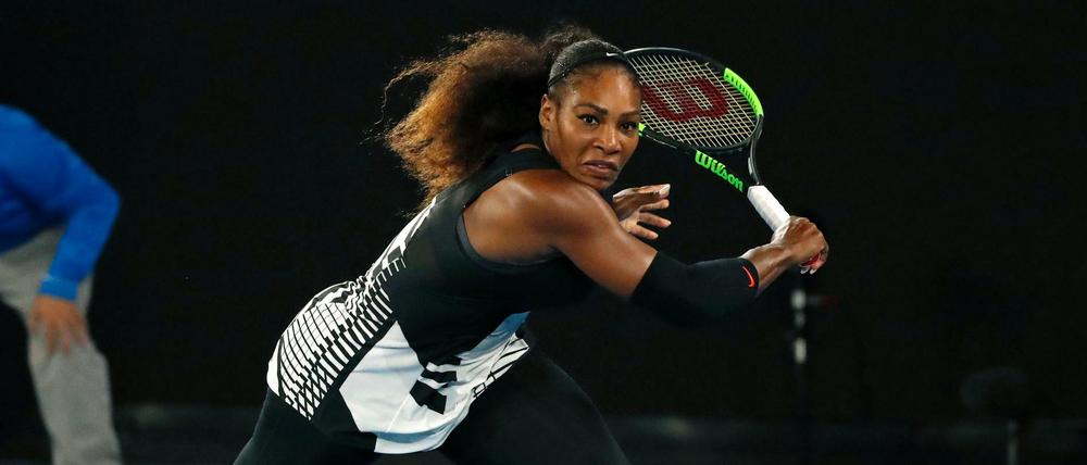 Serena Williams schlug ihre Schwester Venus.