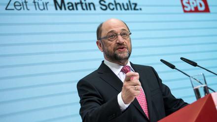 SPD-Kanzlerkandidat Martin Schulz. 