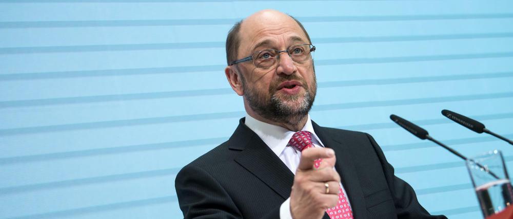 SPD-Kanzlerkandidat Martin Schulz.
