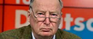 Demnächst nur noch brandenburgischer Spitzenkandidat: AfD-Politiker Alexander Gauland
