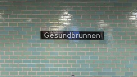 Der U-Bahnhof Gesundbrunnen.