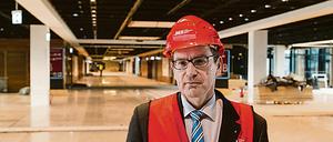 Flughafenchef Karsten Mühlenfeld