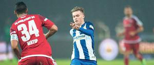 Kann man bringen. Maximilian Mittelstädt (rechts) ist eine echte Option. 