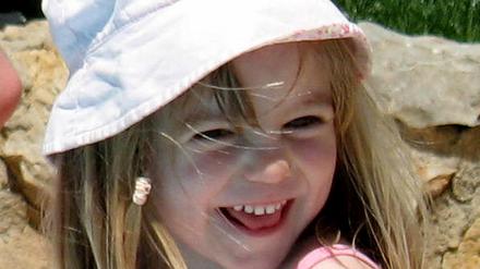 Ein Foto der entführten kleinen Britin Madeleine McCann.
