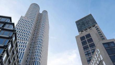 City-West-Zwillinge. Das Upper-West-Gebäude und das Zoofenster prägen die Skyline nahe dem Bahnhof Zoo. Sie sollen nicht die letzten Hochhäuser bleiben.