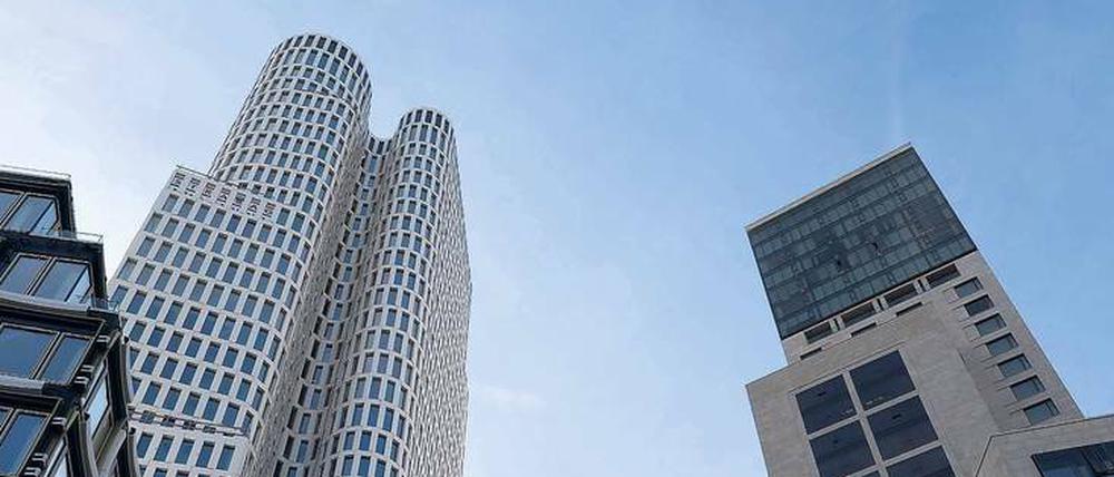City-West-Zwillinge. Das Upper-West-Gebäude und das Zoofenster prägen die Skyline nahe dem Bahnhof Zoo. Sie sollen nicht die letzten Hochhäuser bleiben.