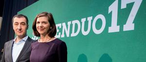 Die grünen Spitzenkandidaten Katrin Göring-Eckardt und Cem Özdemir