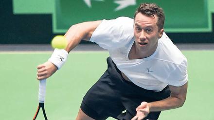 Nicht gut drauf. Kohlschreiber verlor sein Spiel völlig überraschend. 