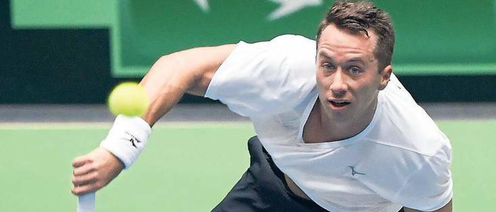 Nicht gut drauf. Kohlschreiber verlor sein Spiel völlig überraschend. 