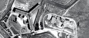 Das Militärgefängnis Saidnaja auf einer undatierten Illustration, 30 Kilometer nördlich von Damaskus.